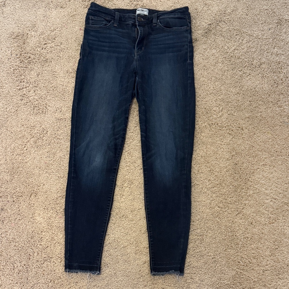 William Rast Dark Blue Women's Skinny Jeans